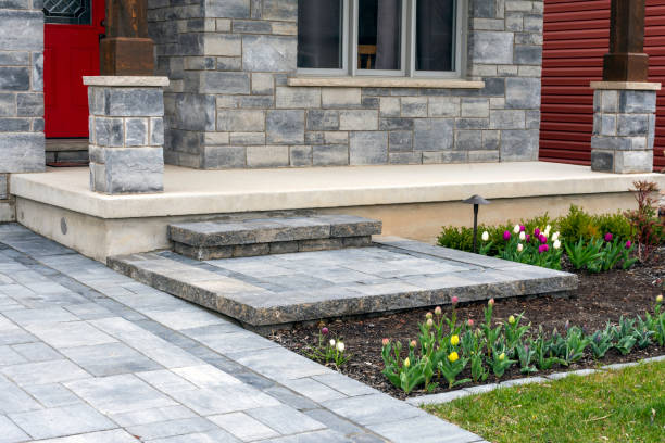 Residential Paver Driveway in Oak Ridge, NC